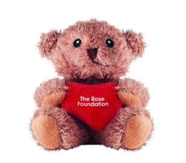 Logotrade business gifts photo of: Teddy bear plush with heart