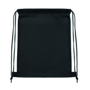 Logo trade promotional merchandise picture of: Kids drawstring bag 190T RPET