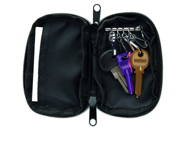 Logotrade corporate gift image of: Key case in 300D RPET