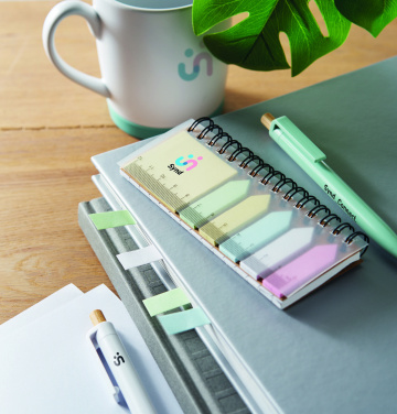 Logo trade advertising product photo of: Memo pad in PP