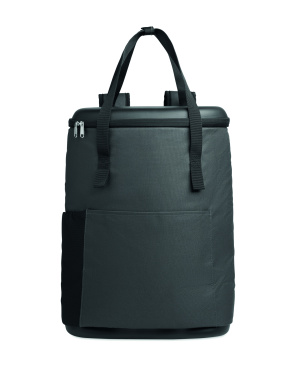 Logo trade promotional giveaway photo of: Cooler rucksack 600D RPET