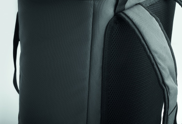 Logo trade corporate gifts image of: Cooler rucksack 600D RPET