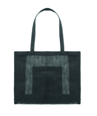 Logo trade advertising products image of: RPET mesh shopping bag