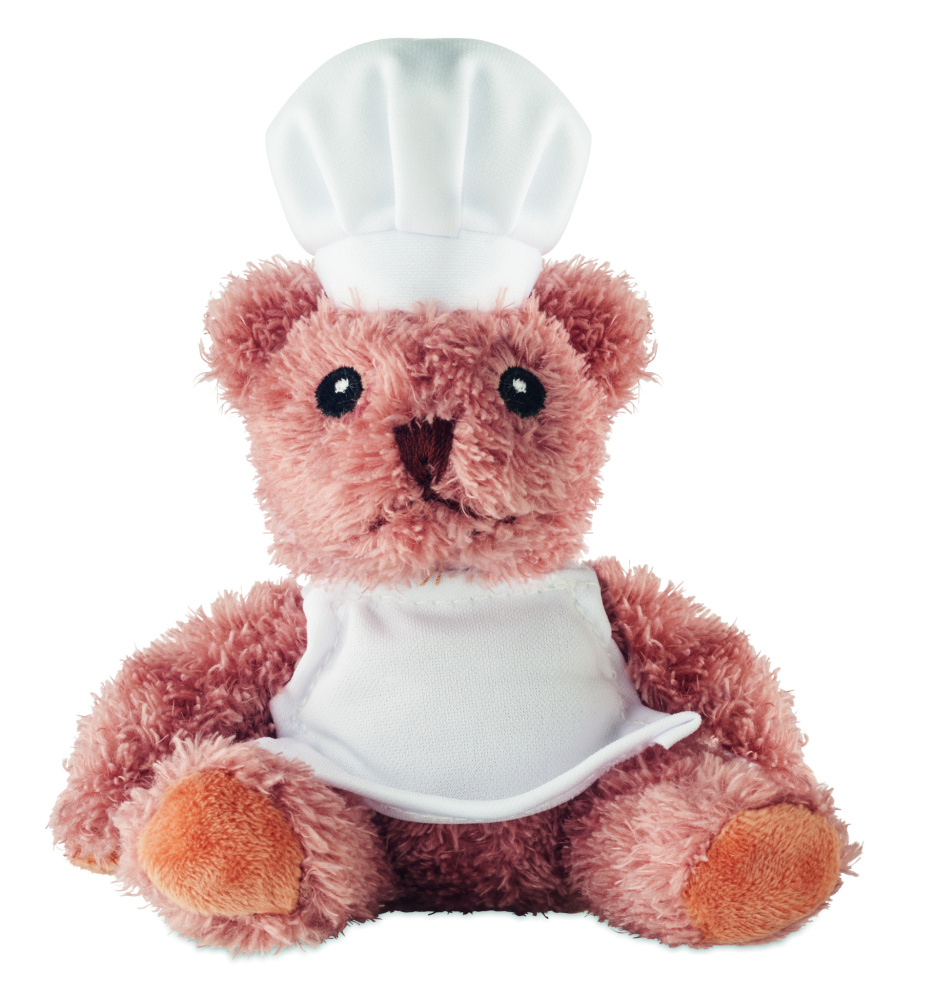 Logotrade promotional giveaway picture of: Teddy bear plush chef