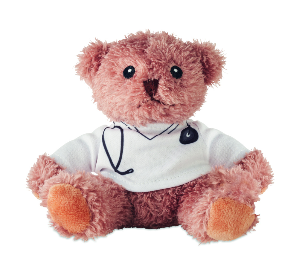 Logotrade advertising product picture of: Teddy bear plush doctor
