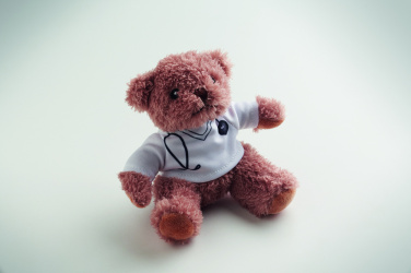 Logo trade promotional products image of: Teddy bear plush doctor