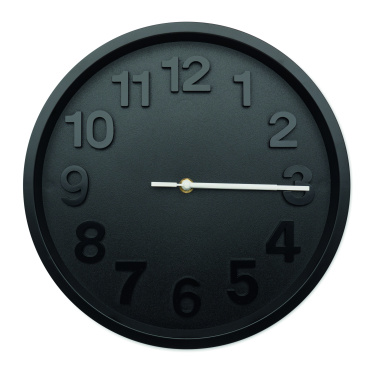 Logotrade promotional product picture of: Wall clock in PP