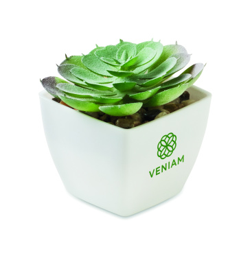 Logo trade corporate gifts image of: Mini artificial plant