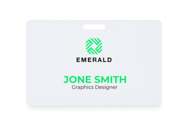 Logotrade advertising products photo of: Lanyard badge 54 x 86mm