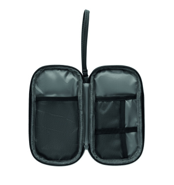 Logotrade promotional product image of: Tech organiser pouch 600D RPET