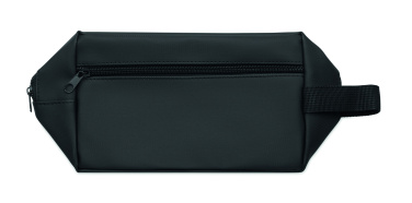 Logo trade promotional merchandise image of: Toiletry bag in 600D RPET