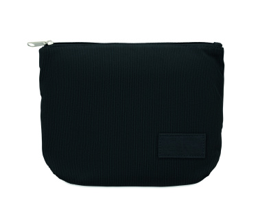 Logotrade promotional merchandise image of: Corduroy cosmetic bag