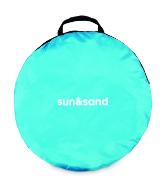 Logo trade promotional merchandise photo of: Beach tent in 190T polyester