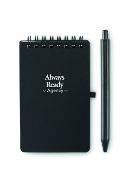 Logo trade promotional giveaway photo of: Water repellent notepad