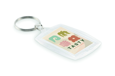 Logotrade promotional gift picture of: Classic acrylic keyring