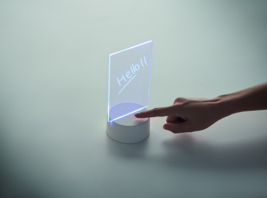 Logo trade advertising products picture of: Light-up LED memo board