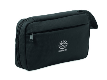 Logotrade promotional gift image of: Toiletry bag 600D RPET