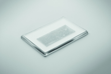 Logo trade promotional item photo of: Acrylic photo magnet rectangula