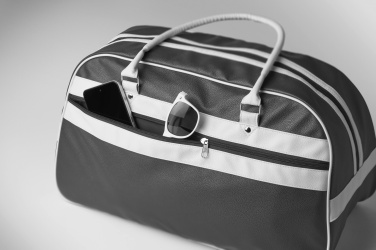 Logo trade promotional merchandise image of: PU sports bag