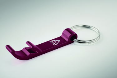 Logo trade promotional items picture of: Recycled aluminium key ring Nokia