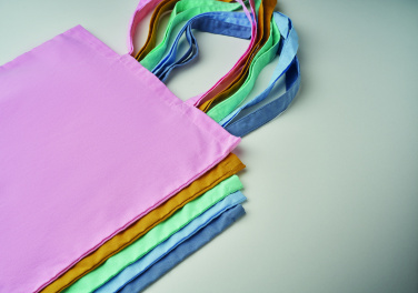 Logo trade promotional merchandise image of: 140 gr/m² cotton shopping bag