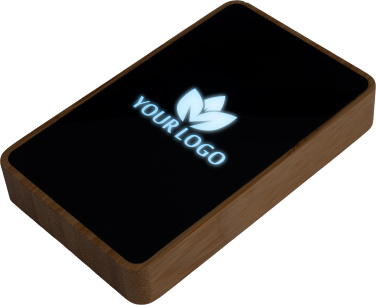 Logo trade corporate gift photo of: Power Bank 5000 mAh with illuminated logo