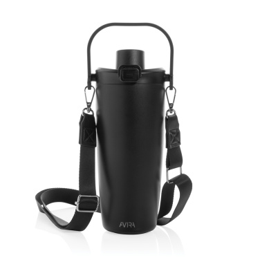Logo trade advertising products picture of: Avira Ayala RCS re-steel duosip lockable crossbody tumbler