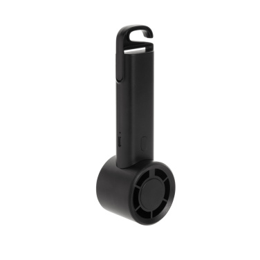 Logotrade promotional merchandise photo of: Twist RCS recycled plastic re-chargeable portable fan