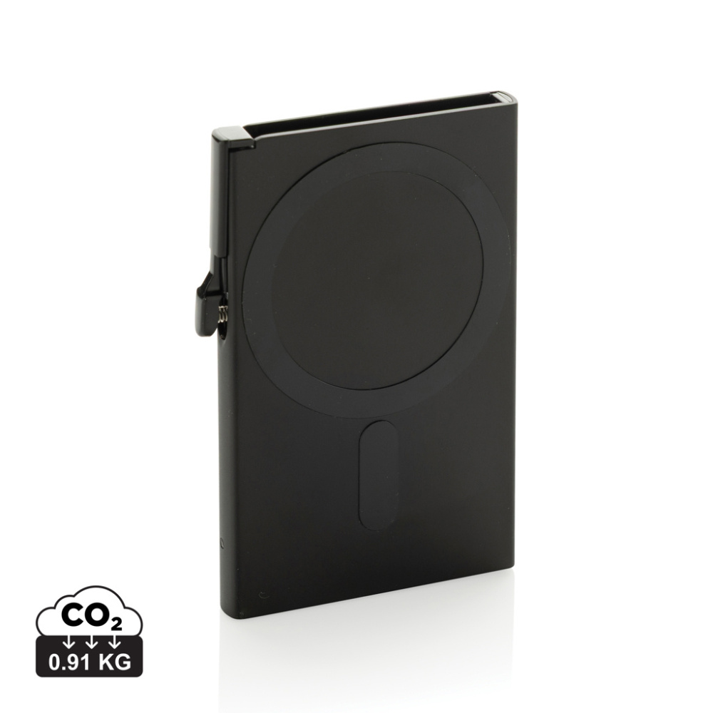 Logotrade promotional merchandise image of: Standard aluminium RFID magnetic phone cardholder