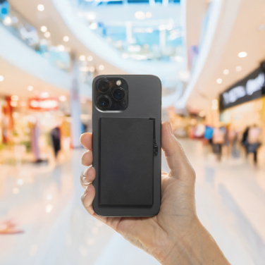 Logotrade promotional products photo of: Standard aluminium RFID magnetic phone cardholder