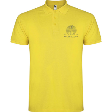 Logo trade promotional products image of: Star short sleeve men's polo