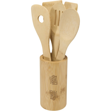 Logo trade advertising products picture of: Tala bamboo kitchen tool set