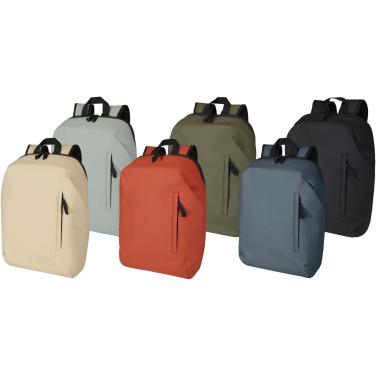 Logotrade advertising product picture of: Resi Plus 15" GRS recycled anti-theft backpack 18L