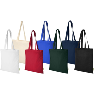 Logo trade promotional products picture of: Odisha 140 g/m² OCS organic tote bag 7L