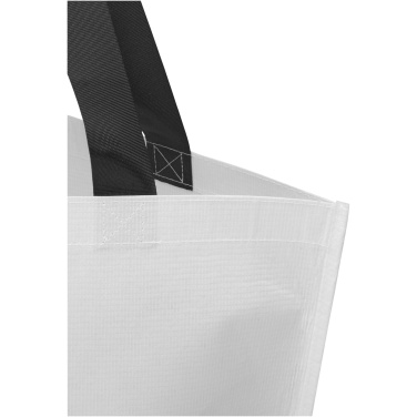 Logo trade promotional gifts picture of: Duo GRS recycled double-laminated tote bag 18L