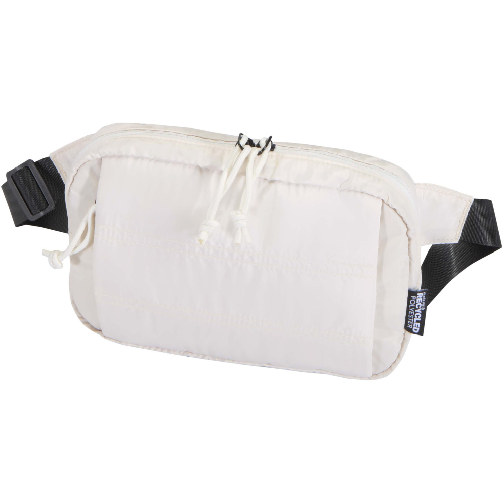 Logo trade promotional giveaways image of: Puffer GRS recycled waist bag 1.5L