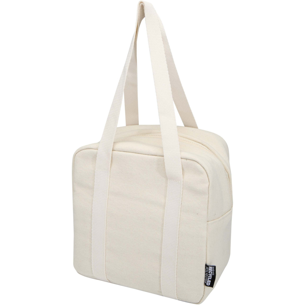 Logotrade corporate gift image of: Recanvas GRS recycled lunch cooler bag 5L