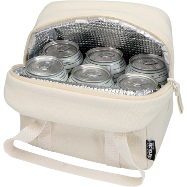 Logo trade promotional giveaway photo of: Recanvas GRS recycled lunch cooler bag 5L