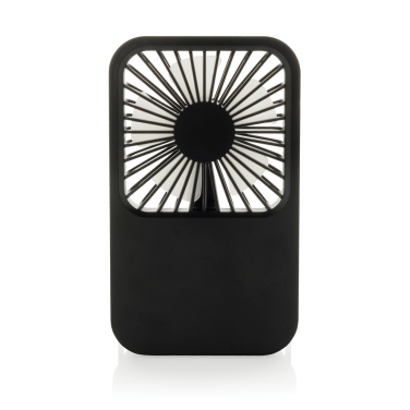 Logotrade promotional product picture of: Aervina RCS recycled plastic re-chargeable desk fan