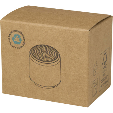 Logotrade advertising product image of: Velkis 3W recycled plastic wireless Bluetooth® speaker