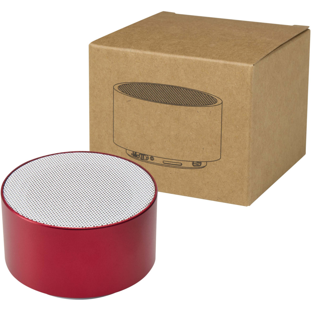 Logotrade promotional merchandise image of: Ankaa 3W recycled aluminium wireless Bluetooth® speaker