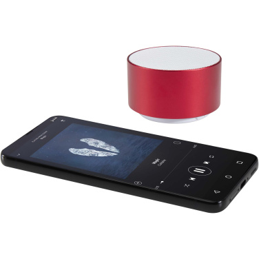 Logo trade promotional gifts image of: Ankaa 3W recycled aluminium wireless Bluetooth® speaker