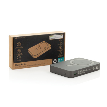 Logotrade business gift image of: Quantum RCS ultra-fast 10.000mAh magnetic 25W powerbank