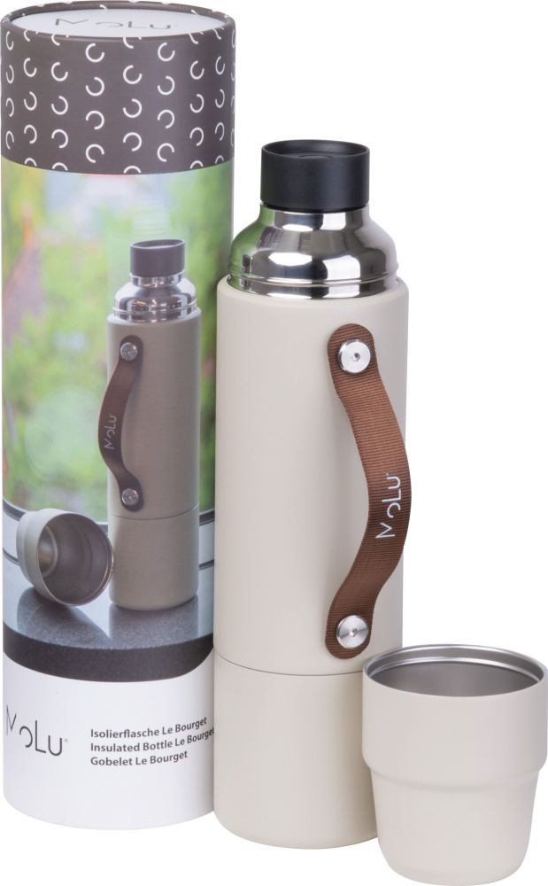 Logo trade promotional giveaway photo of: Insulated bottle Le Bourget MoLu