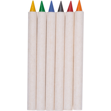 Logotrade advertising products photo of: Infinity Set of Wax Crayons KINGSTON