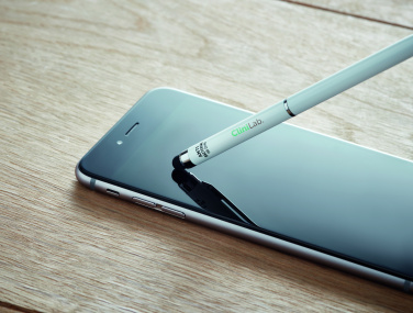 Logotrade promotional giveaway image of: Stylus antibacterial pen
