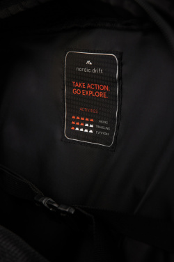 Logo trade promotional items picture of: Nordic Drift RCS Travelling backpack 25L