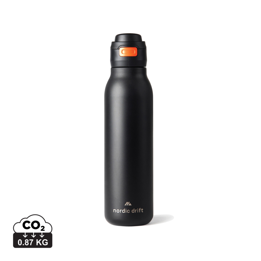 Logo trade corporate gifts image of: Nordic Drift Trail RCS Single Wall Water Bottle 750ml