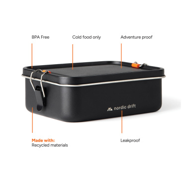Logo trade promotional giveaways image of: Nordic Drift Trail RCS Adventure Lunchbox 1200ML
