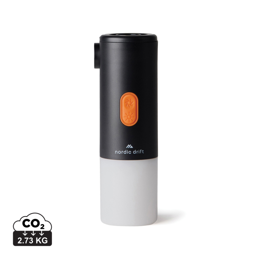 Logo trade promotional item photo of: Nordic Drift Titan Portable Air pump camping light
